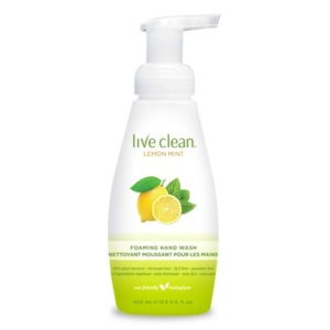 Live Clean Lemon Mint Foaming Hand Soap