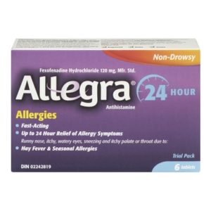 Allegra Allergy 24 Hour Relief Trial Pack