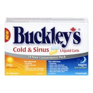 Buckley's Cold & Sinus Liquid Gels Day + Night Pack