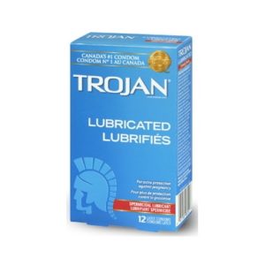 Trojan Classic Spermicidal Lubricant Latex Condoms