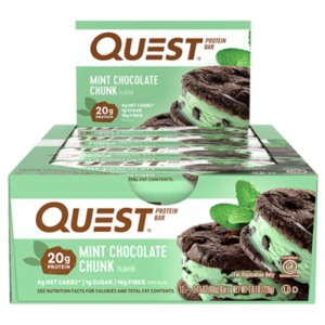 Quest Nutrition Protein Bar Mint Chocolate Chunk Case