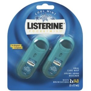 Listerine Pocketmists Oral Care Mist in Cool Mint