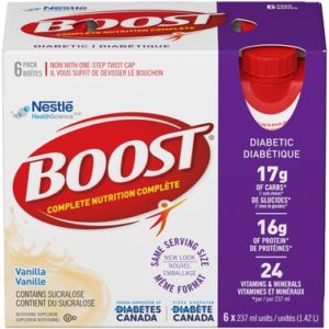BOOST Diabetic Vanilla Nutritional Supplement Drink