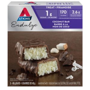 Atkins Endulge Bars Coconut 5-Pack