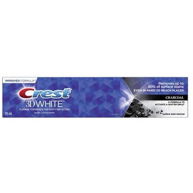 crest charcoal whitening