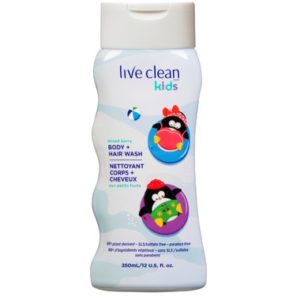 Live Clean Kids Body + Hair Wash Mixed Berry