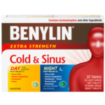 Benylin Extra Strength Cold & Sinus Tablets