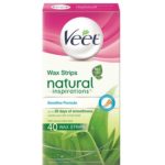 Veet Natural Inspirations Cold Wax Strips - Sensitive Formula