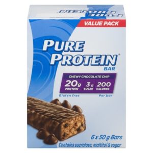 Pure Protein Bars Chewy Chocolate Chip