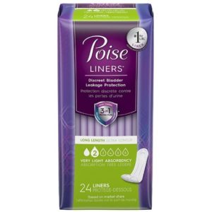 Poise Liners Very Light Absorbency Long Length