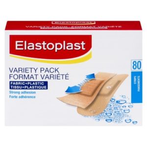 Elastoplast Variety Pack Fabric And Plastic Plasters