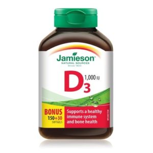 Jamieson Vitamin D Softgel Bonus Pack