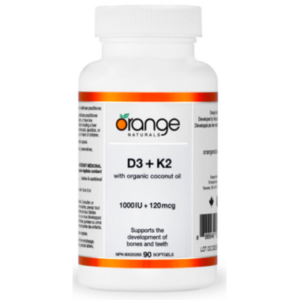 Orange Naturals D3 + K2 Softgels