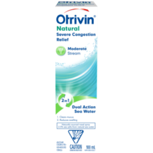 Otrivin Natural Severe Congestion Relief Moderate Stream