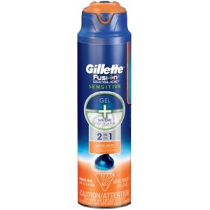 Gillette Fusion ProGlide Sensitive 2-in-1 Shave Gel in Active Sport