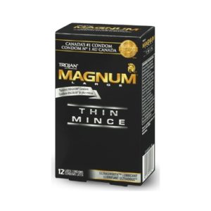 Trojan Magnum Thin Lubricated Condom