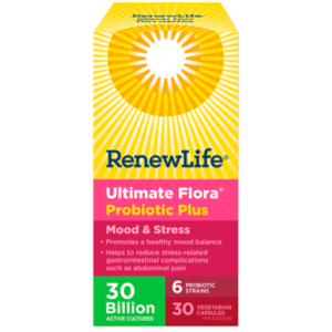 Renew Life Ultimate Flora Probiotic Plus Mood & Stress