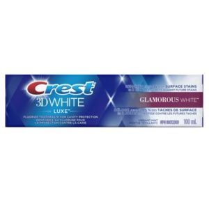 Crest 3D White Luxe Glamorous White Toothpaste