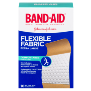 Band-Aid Flexible Fabric Extra Large Bandages