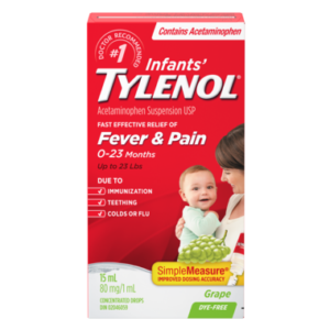 Tylenol Infants' Fever & Pain Suspension Drops