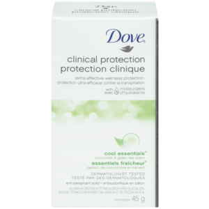 Dove Clinical Protection Cool Essentials Anti-Perspirant Solid