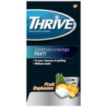 Thrive 2mg Nicotine Replacement Gum Fruit Xplosion