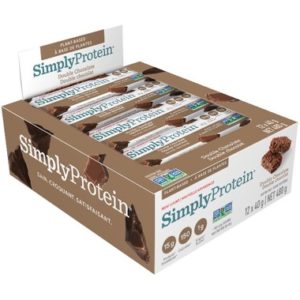 Simply Protein Bars Double Chocolate Case