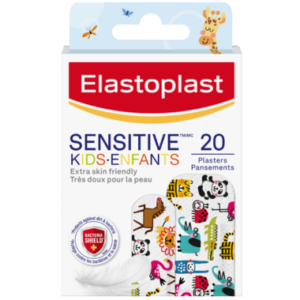 Elastoplast Adhesive Bandages for Sensitive Skin Kids