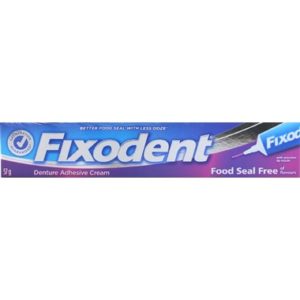 Fixodent Denture Food Seal Free Adhesive Cream