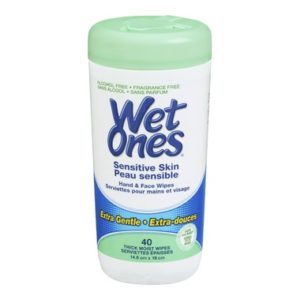 Wet Ones Sensitive Skin Hand & Face Wipes