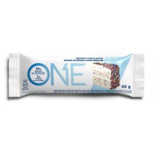 ONE Protein Bar Birthday Cake