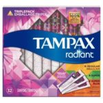 Tampax Radiant Tampons Triplepack