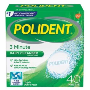 Polident 3 Minute Daily Denture Cleanser