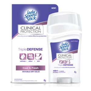 Lady Speed Stick Clinical Protection Cool & Fresh Antiperspirant