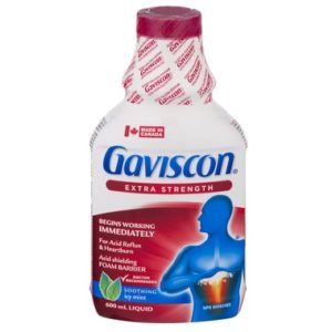 Gaviscon Extra Strength Soothing Liquid Icy Mint