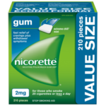 Nicorette Nicotine Gum Chill Mint 2mg