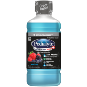 Pedialyte AdvancedCare Plus Electrolyte Rehydration Solution Berry Frost