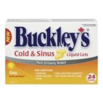 Buckley's Cold & Sinus Day Liquid Gels